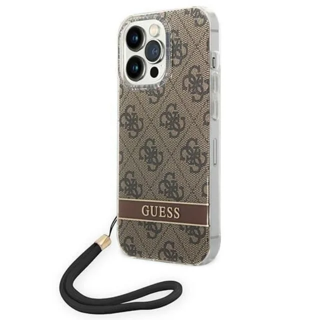 Guess iPhone 14 Pro Max Skal Print Strap