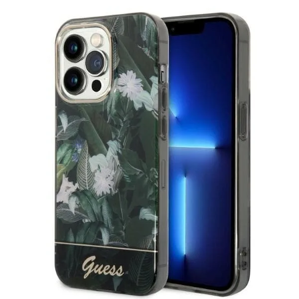Guess iPhone 14 Pro Skal Jungle Collection