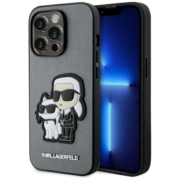 Karl Lagerfeld iPhone 14 Pro Mobilskal Saffiano Karl