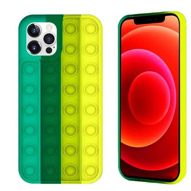 OEM Pop it Fidget Multicolor Skal till iPhone 13 Pro