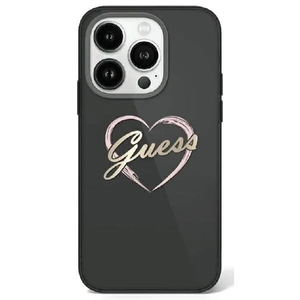 Guess Mobilskal till iPhone 16 Pro Max IML Heart