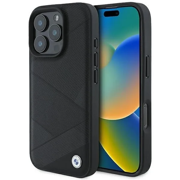 BMW iPhone 16 Pro Mobilskal Crossing Lines