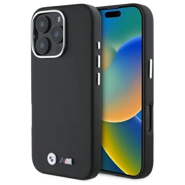 BMW Mobilskal till iPhone 16 Pro Smooth Full Wrapped Metal