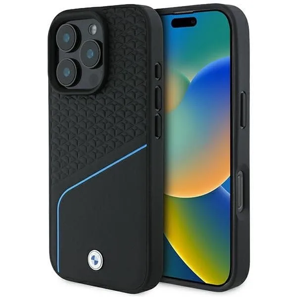 BMW Mobilskal till iPhone 16 Pro Max MagSafe Textured Line