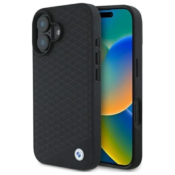 BMW Mobilskal till iPhone 16 MagSafe Diamond Metal Logo