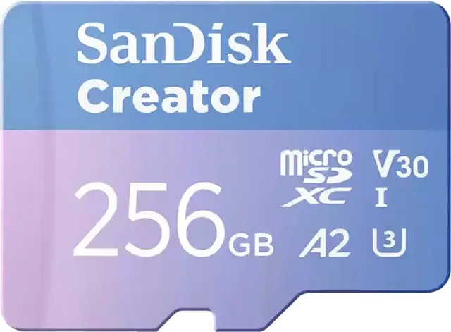 SanDisk Creator microSD-minneskort
