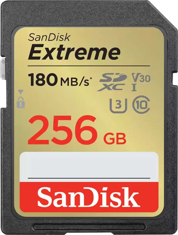 SANDISK Extreme PLUS SD 256GB UHS-I Card