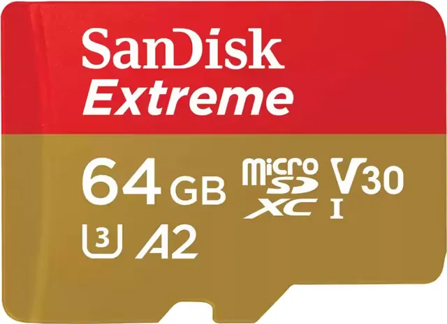 SanDisk Extreme PLUS microSDXC-kort (64GB)