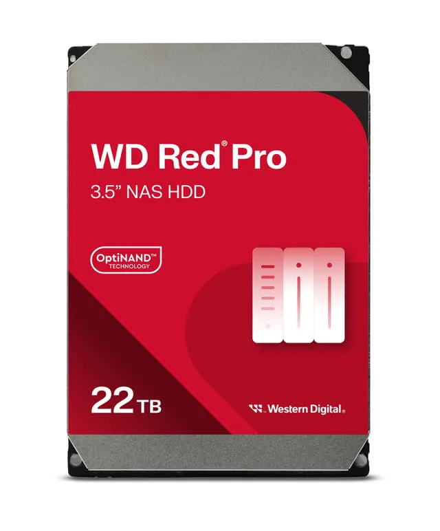 WD 22TB SATA III 512MB RED Pro NAS HDD