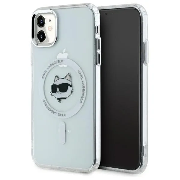 Karl Lagerfeld Mobilskal till iPhone 11/XR MagSafe IML Choupette Head