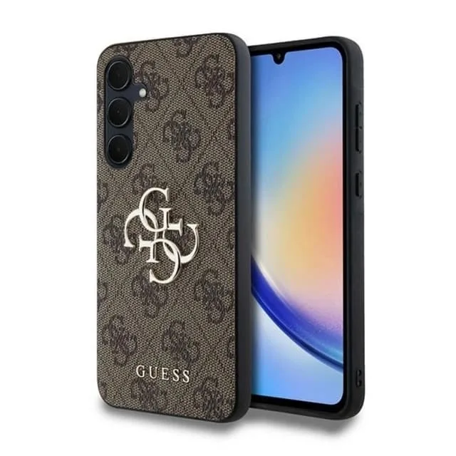 Guess Mobilskal till Galaxy A35 5G Big Metall Logo