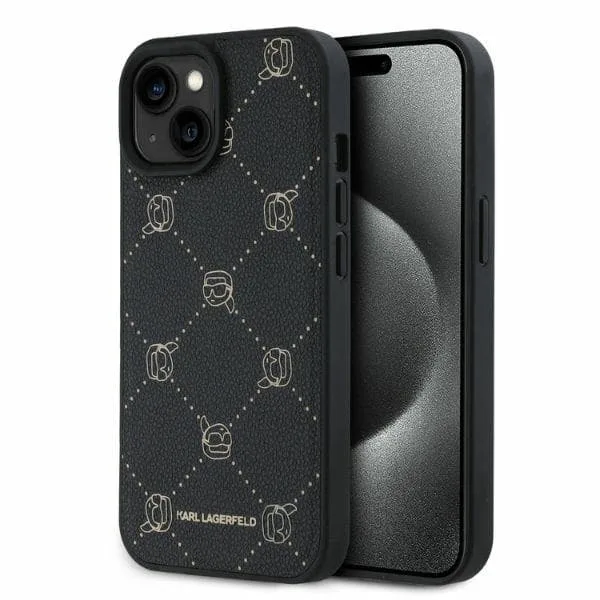 Karl Lagerfeld Mobilskal till iPhone 15 MagSafe Karl Heads
