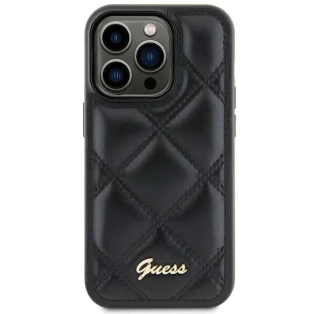 Guess Mobilskal till Galaxy S23 FE Quilted Metal Logo