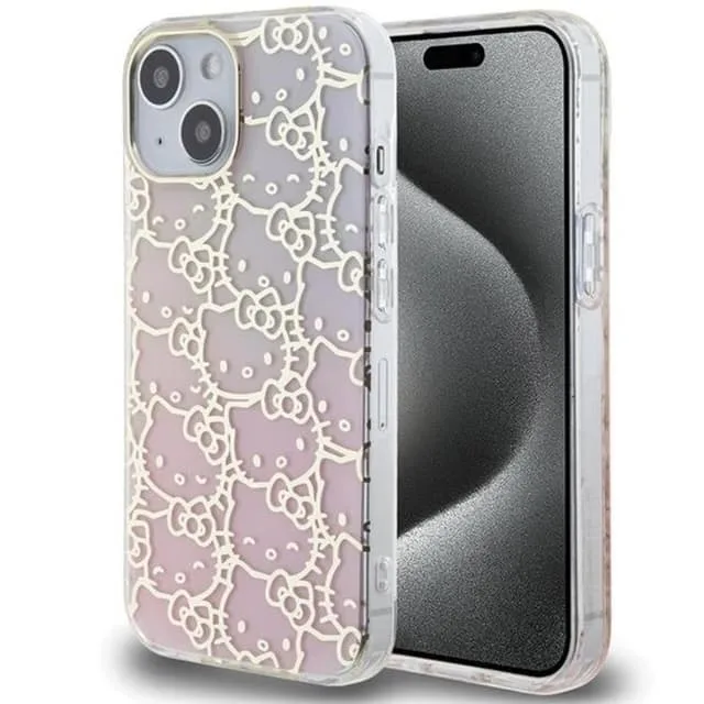 Hello Kitty Mobilskal till iPhone 15 IML Gradient