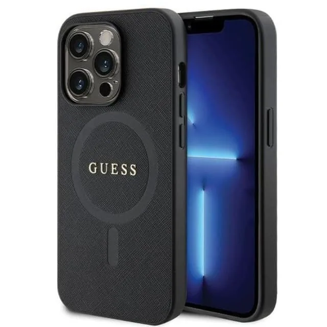 Guess Mobilskal till iPhone 14 Pro Magsafe Saffiano