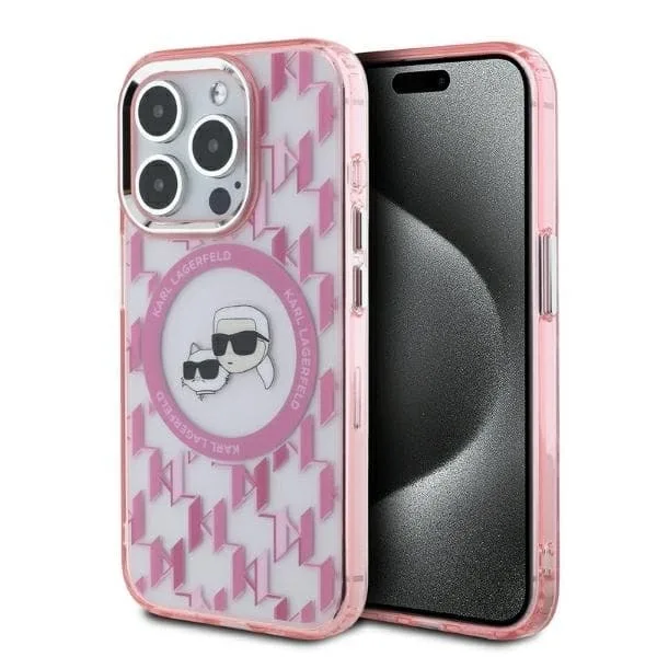 Karl Lagerfeld Mobilskal till iPhone 15 MagSafe IML Monogram