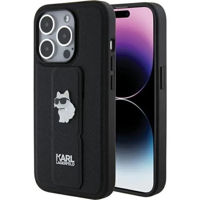 Karl Lagerfeld Mobilskal till iPhone 15 Pro Gripstand