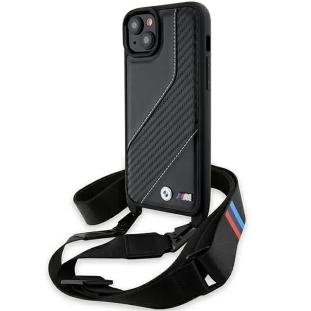 BMW iPhone 15/14/13 Halsbandsskal M Edition Carbon