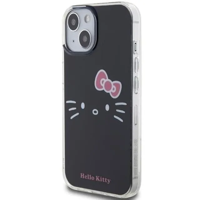 Hello Kitty Mobilskal till iPhone 15 IML Kitty Face