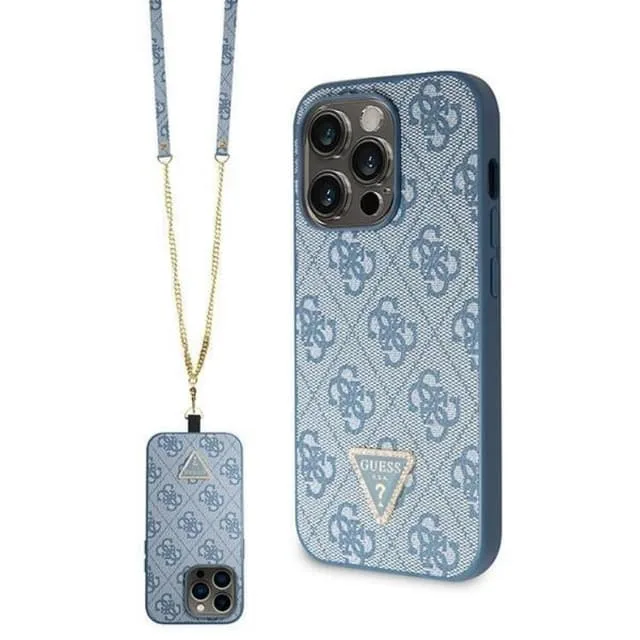 Guess Mobilskal till iPhone 15 Pro Crossbody Metall Logo