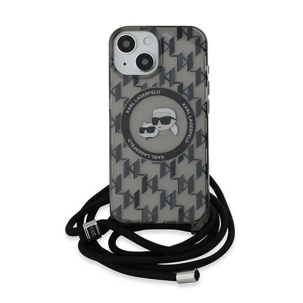 Karl Lagerfeld Mobilskal till iPhone 15/14/13 MagSafe IML Crossbody