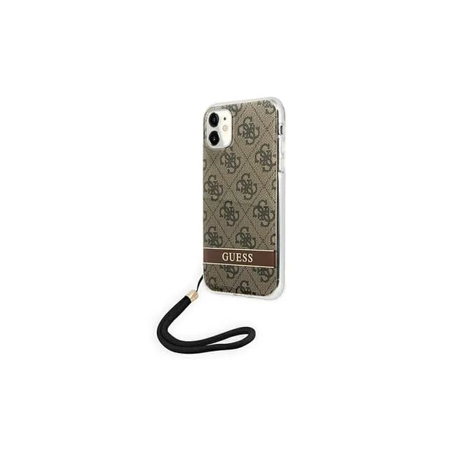 Guess iPhone 11 Skal Hårt Fodral Brun