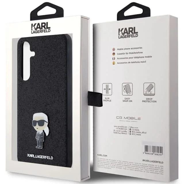 Karl Lagerfeld Mobilskal till Galaxy A35 Fixed Glitter