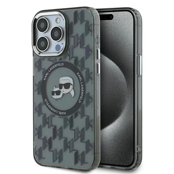 Karl Lagerfeld Mobilskal till iPhone 15 Pro Max MagSafe IML Monogram