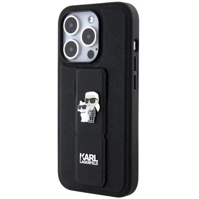 Karl Lagerfeld Mobilskal till iPhone 11/XR Gripstand Saffiano