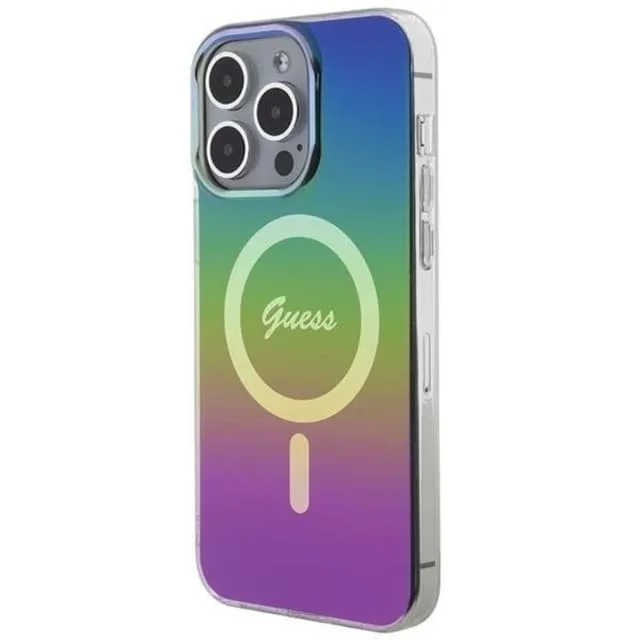 Guess Mobilskal till iPhone 15 Pro Magsafe IML Iridescent