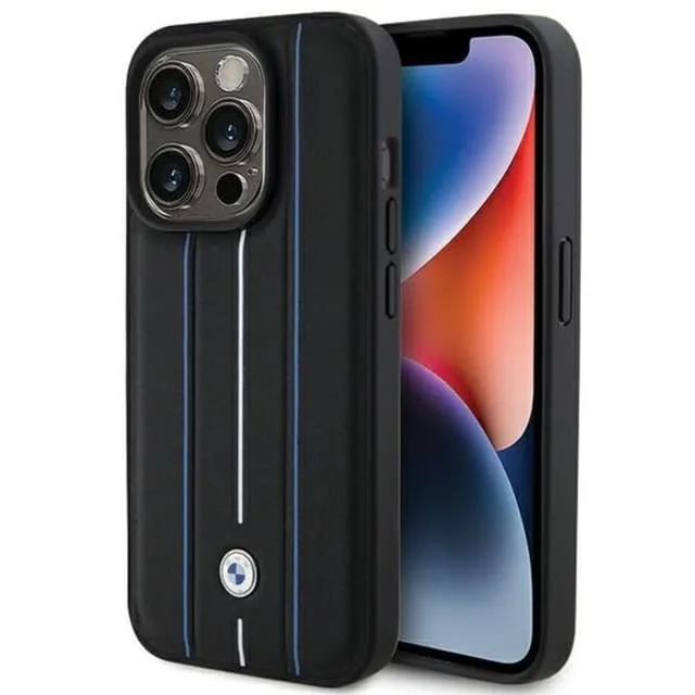 BMW iPhone 15 Pro Max Mobilskal Läder