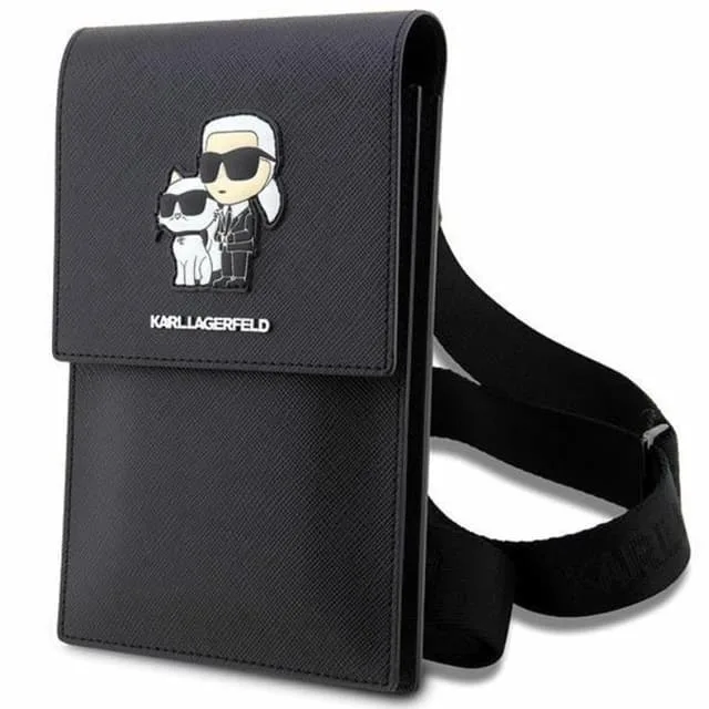 Karl Lagerfeld Halsbandsfodral Saffiano Karl & Choupette