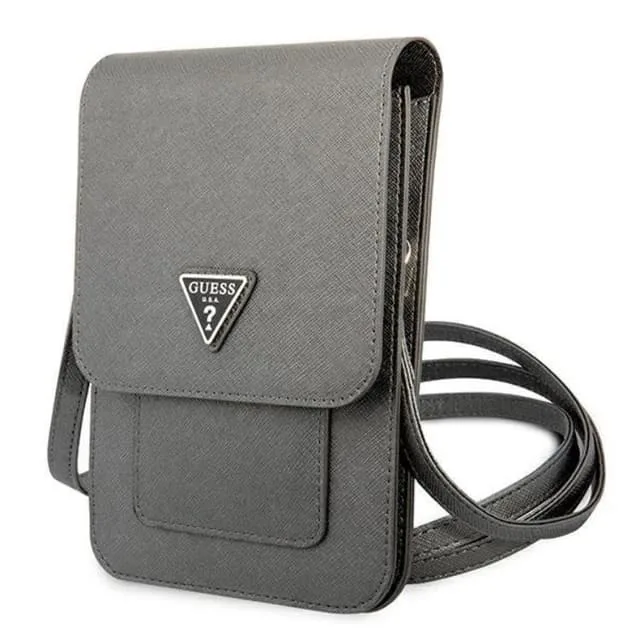 Guess Halsbandsfodral Saffiano Triangle