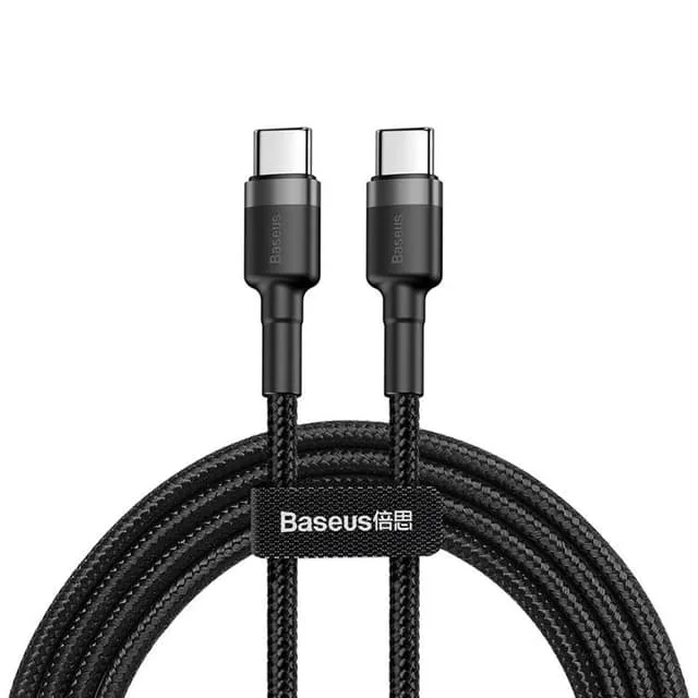 Baseus PD USB-C till USB-C kabel 60W 1M