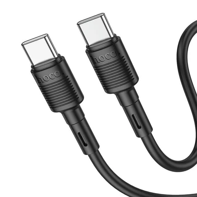 HOCO USB-C Till USB-C 60W Kabel 1m PD 3A X83