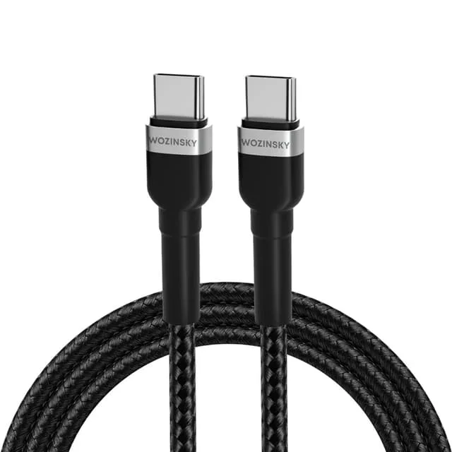 Wozinsky USB-C till USB-C kabel PD 65W 1m