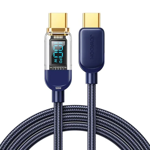 Joyroom Fast USB-C till USB-C kabel 100W 1.2m