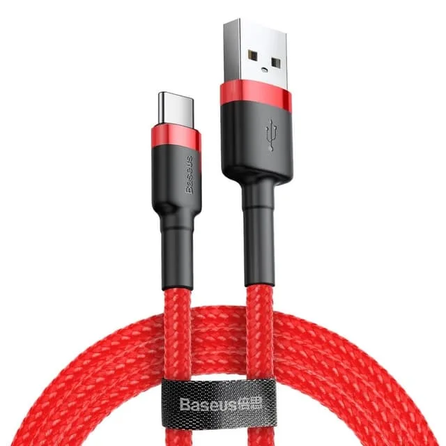 Baseus Cafule USB-A till USB-C Kabel, 3A, 1m