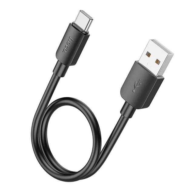 Hoco USB-C till USB-A kabel 0.25m 27W