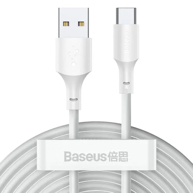 Baseus 2-pack USB-C till USB-A kabel 40