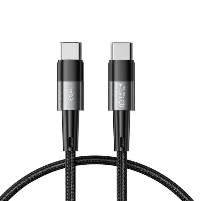Tech-Protect USB-C till USB-C kabel Ultraboost 0.25m