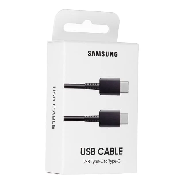 C TO C CABLE MAX. 3A. USB 2.0 BLACK