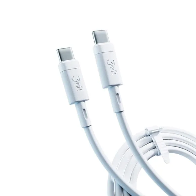 3MK USB-C till USB-C kabel 60W 1m HyperSilikon