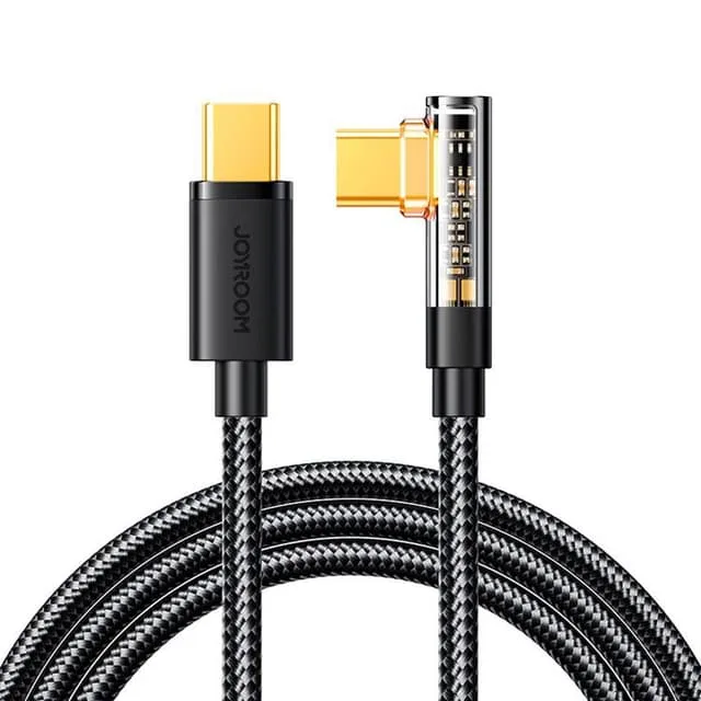 Joyroom Angled USB-C till USB-C kabel 100W 1.2m