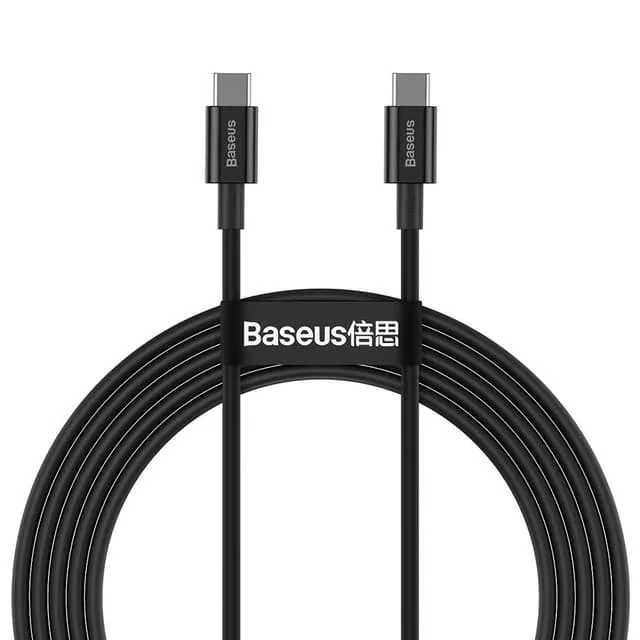 Baseus Superior USB-C till USB-C kabel 100W 5A 20V 1m