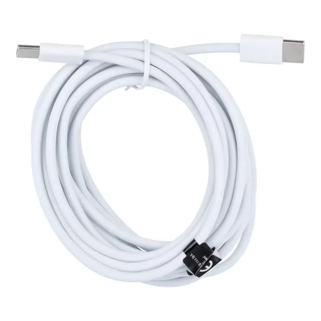 USB-C till USB-C kabel 3m 30W HD26- Vit