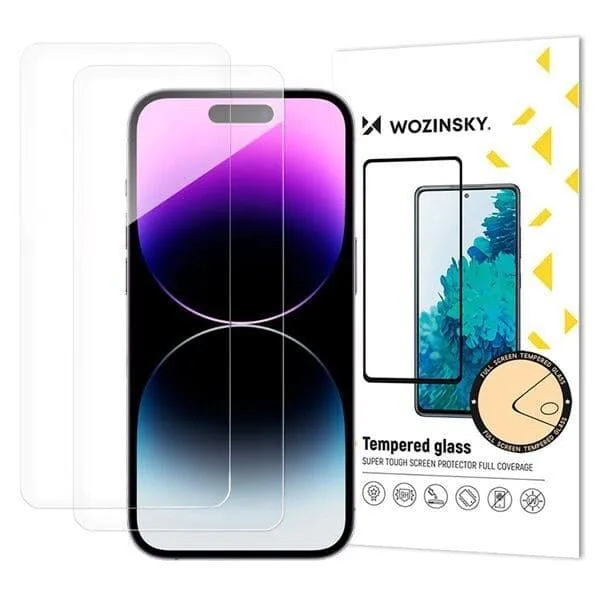 Wozinsky Härdat Skärmskydd till iPhone 17/16 Pro