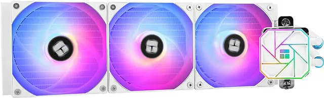 Thermalright Aqua Elite 360 V3 Processor Alt-i-en væskekøler 12 cm Hvid 1 stk