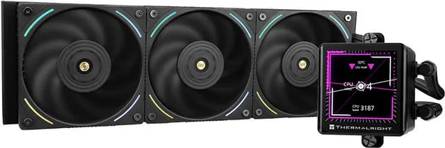 Thermalright Frozen Vision 360 V2 ARGB CPU vätskekylare (svart)