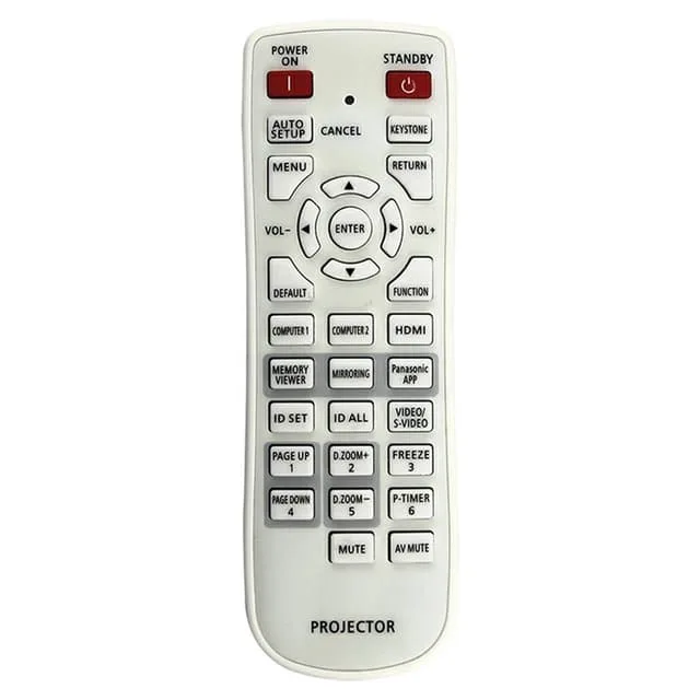 MTK Ersättning Fjärrkontroll N2QAYA000100 för Panasonic Projektor